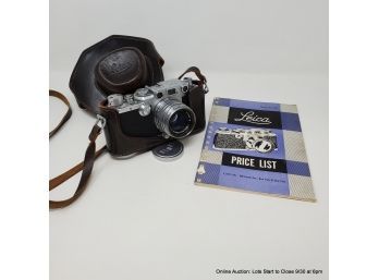 Leica Camera Body Nr.595042  & Nikkor Lens 1:2 Japanese Lens