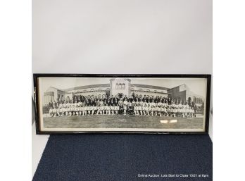 Washington Jr. High School Pasadena, CA. June 1930 Vintage Photograph In Frame