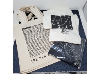 Five 'the Old Seattle' Tote Bags, What The Actual Fuck T-shirt, Two Art Shirts