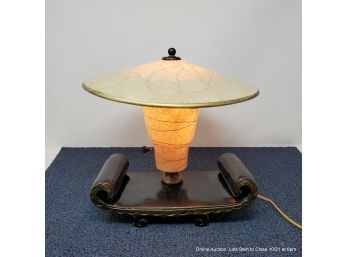Vintage Magic Carpet TV Lamp