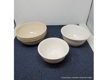 3 Ceramic Mixing Bowls