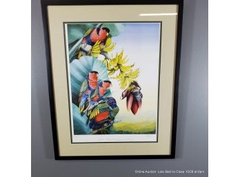 Lisa Hayward Jobi (red-breasted) Lory Offset Lithograph 56/300
