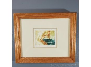 Mezzotint Signed And Numbered E.A. 1977
