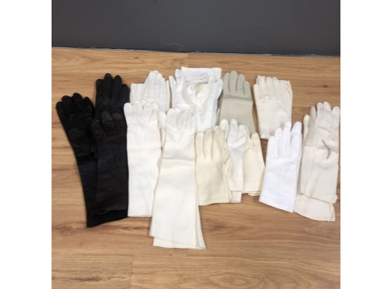 Lot Of 14 Vintage Gloves