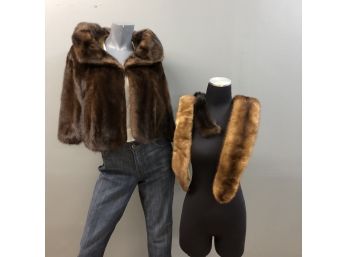 Lot Of Fur And Accessories