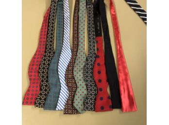 Lot Of 11 Assorted Bow Ties