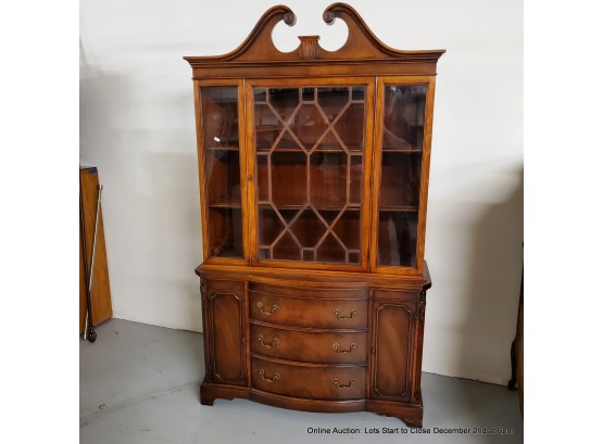Bernhardt Furniture Chinese Chippendale China Cabinet