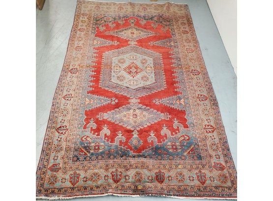 Large Wool On Cotton Hand Knotted Carpet From Iran