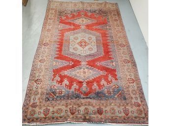 Large Wool On Cotton Hand Knotted Carpet From Iran