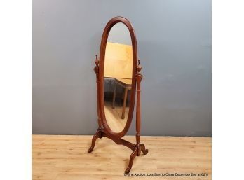 Chevalle Dressing Mirror With Brass Hardware