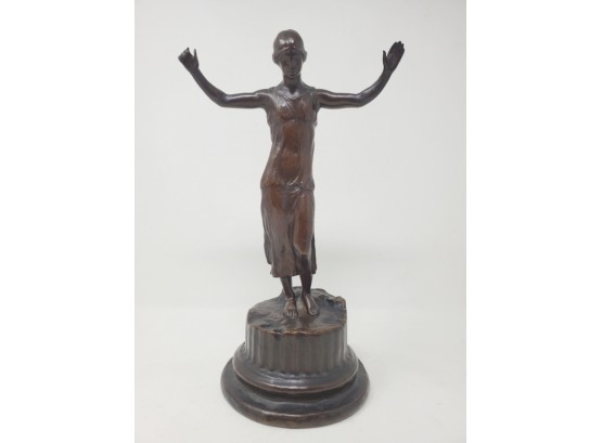 Alice Morgan Wright Cast Bronze Of Isadora Duncan Cast By Griffoul Foundry