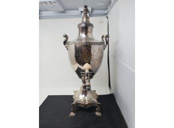 Hot Water Urn / Samovar With Pineapple Finial