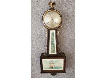 New Haven Clock Company Banjo Clock 'whitney'