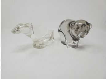Glass Bear & Polar Bear