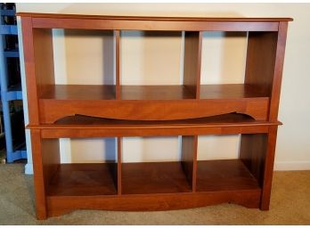 Pair Of Matching Contemporary Hall Benches With Lower Storage Shoes? Records?