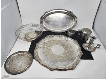 Assorted Silver Plated Table Items