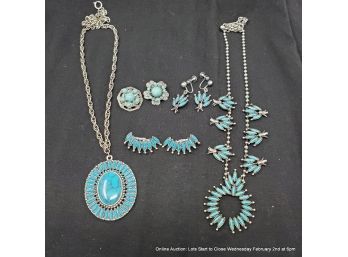 Zuni Style Costume Jewelry