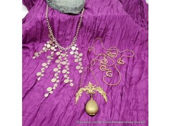 Gold Tone Jewelry Items