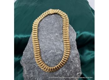 Italian 18K Yellow Gold Necklace