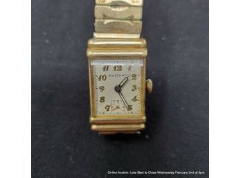 Waltham 10kt Gold Fill, Men's Wrist Watch