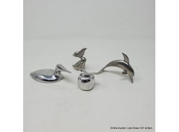 Hoselton Canada Aluminum Figurines 4pc