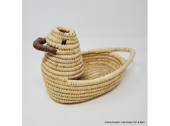 Papago Bird Form Basket