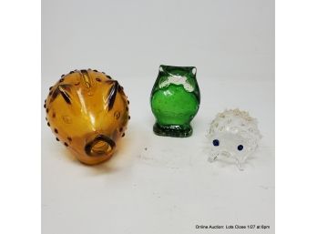 Three Glass Animals