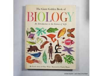 The Giant Golden Book Of Biology Illustrated By Charley Harper 1961