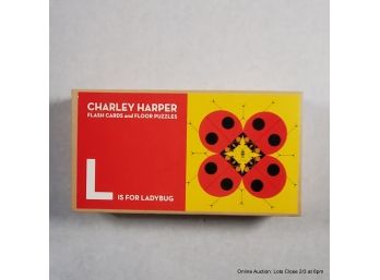 Charley Harper 26 Alphabet Flash Cards And 14pc & 24pc Floor Puzzle