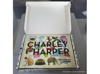 Extra Large Charley Harper Coffee Table Book In Retail Box, An Illustrated Life By Todd Oldham