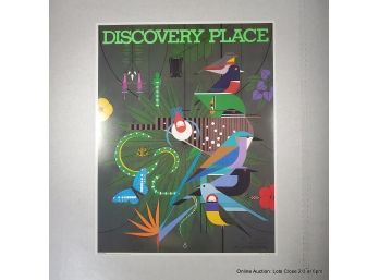 Charley Harper-1982 Discovery Place Charlotte N.C. Pen Signed-to Jesse 22x17'