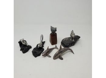 Lot Of Small Metal Animals
