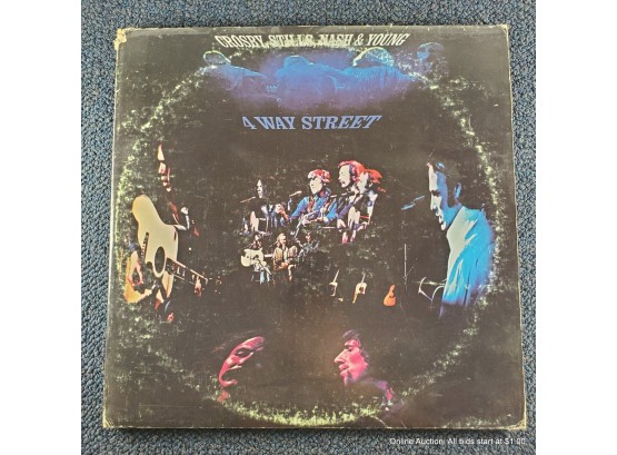 Crosby, Stills, Nash & Young, 4 Way Street Record Album