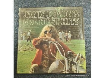 Janis Joplin Greatest Hits Record Album