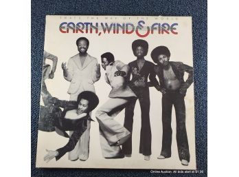 Earth Wind & Fire, That's The Way Of The World Record Album