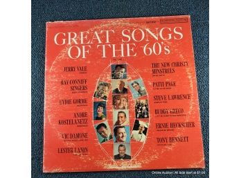 Great Songs Of The 60's, Created For Safeway Record Album