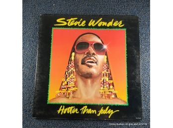 Stevie Wonder, Hotter Than July Record Album