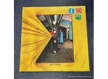 10cc Sheet Music Record Album