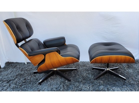 Eames 670 & Eames 671 Lounge Chair For Herman Miller