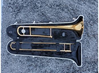 Yamaha Slide Trombone In Case With One Mouthpiece, Serial # YSL354754323