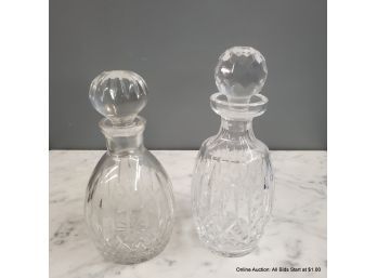 Two Decanters