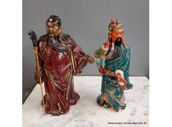 Chinese Stoneware Figures