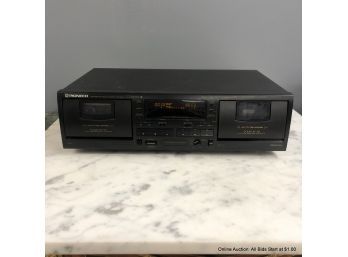Pioneer CT-W770 Stereo Double Cassette Deck