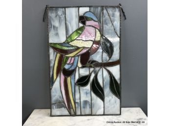Stained Glass Parrot 15.25' X 23.25'