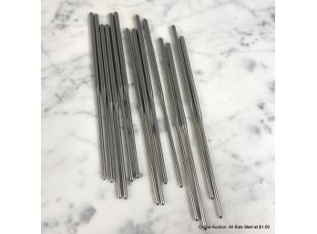 Seven Sets Of Aluminum Chop Sticks
