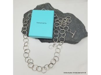 Paloma Picasso For Tiffany & Co. Sterling Silver Link Necklace