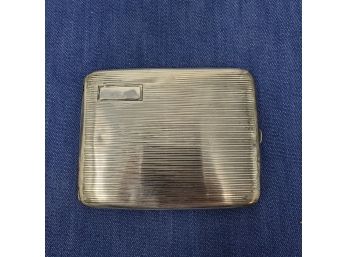 Elgin Sterling Silver Cigarette Case 104 Grams