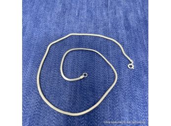Sterling Silver Z Snake Chain 29.5' Necklace Strand