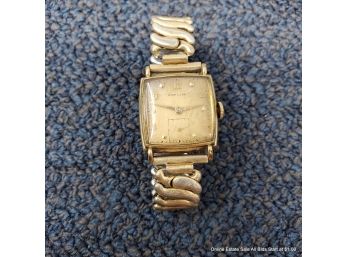 Hamilton 747 17 Jewel 14K Gold Fill Wrist Watch