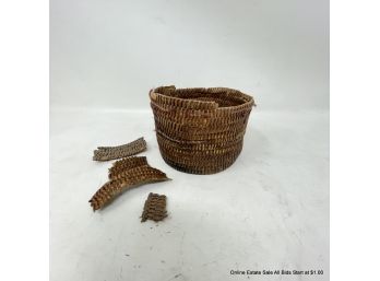Native American Basket, Likely Inupiaq